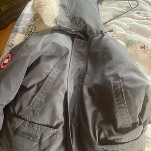 Canada Goose Grey Chilliwack Bomber LG